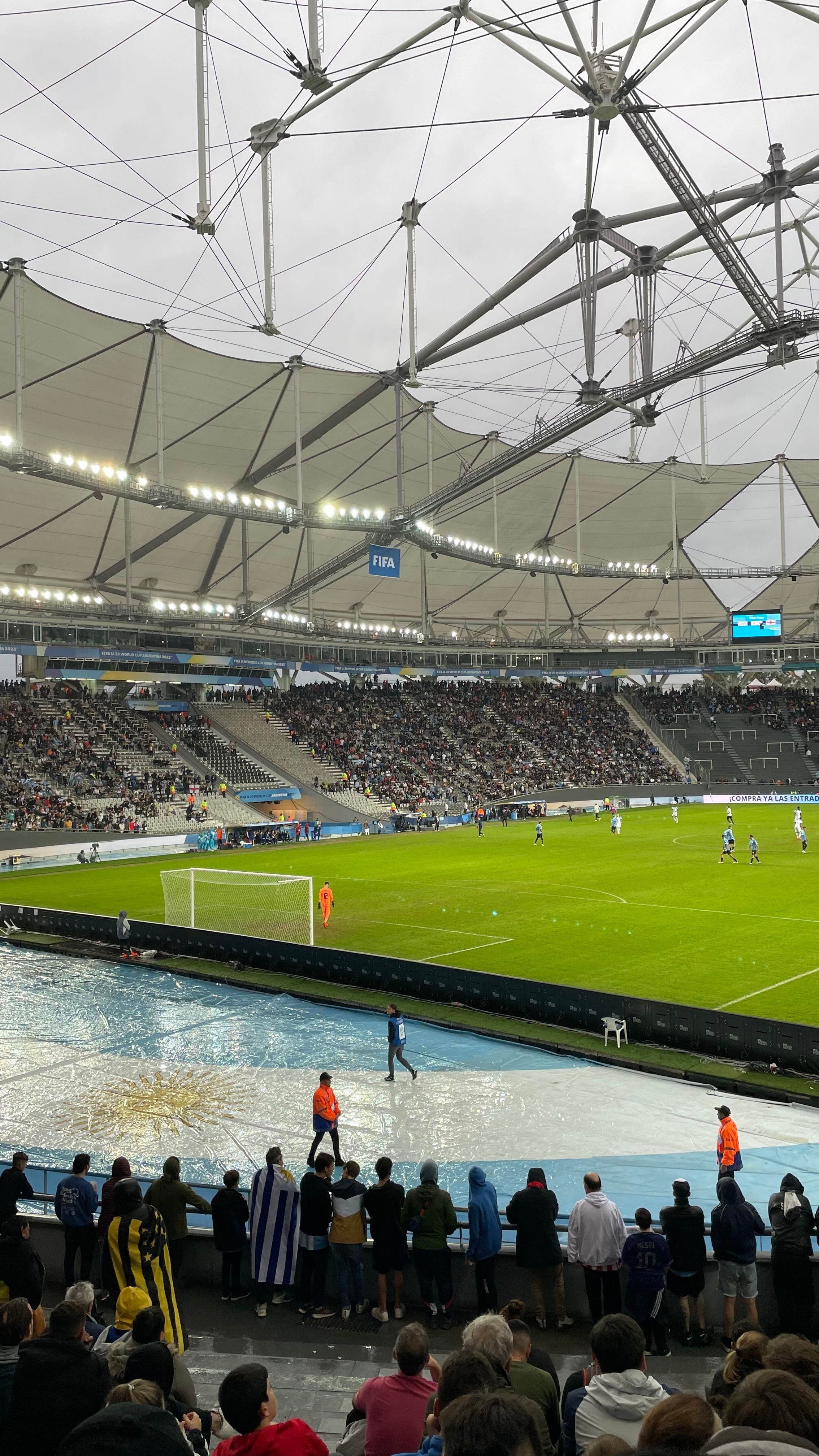 El Estadio Único durante el Mundial Sub-20