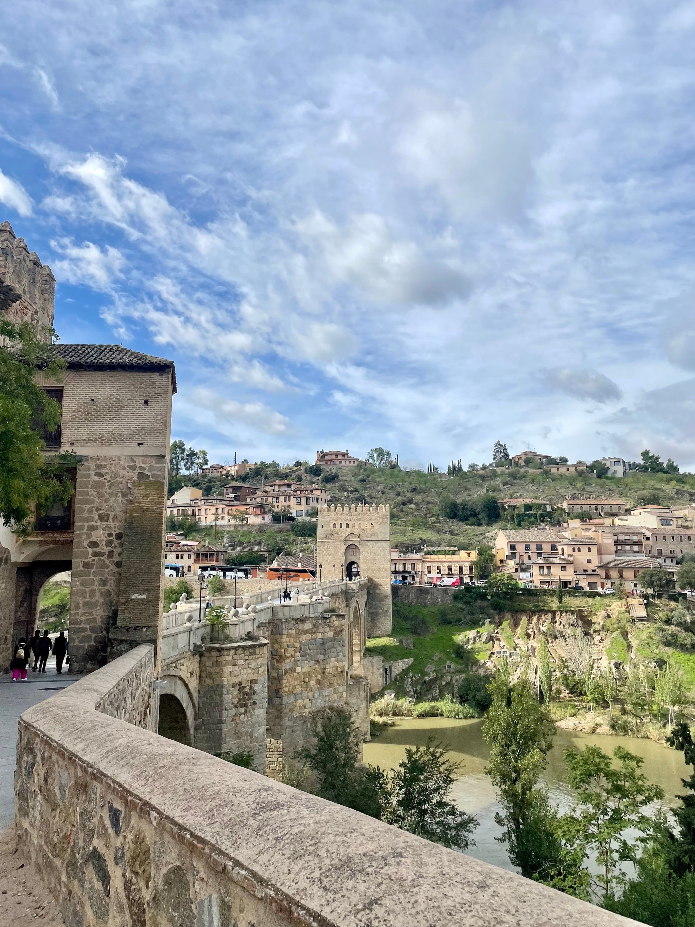El Puente de San Martín sobre el Tajo